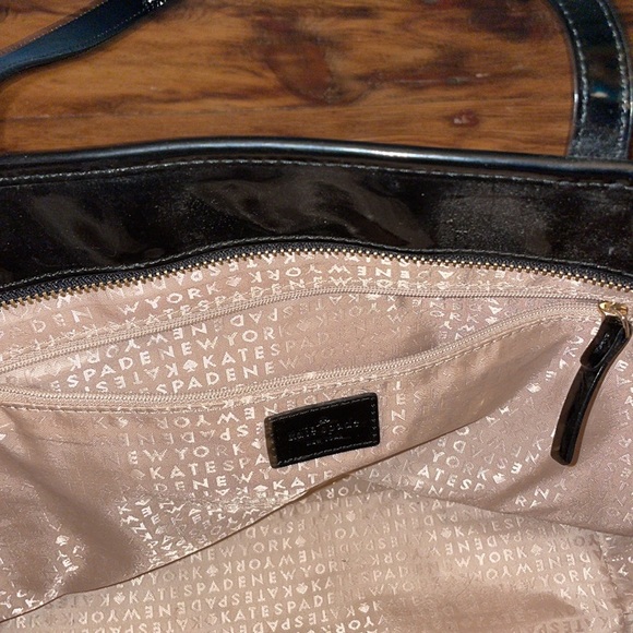 Kate Spade Patent Leather Medium Size Tote Bag - Picture 11 of 12